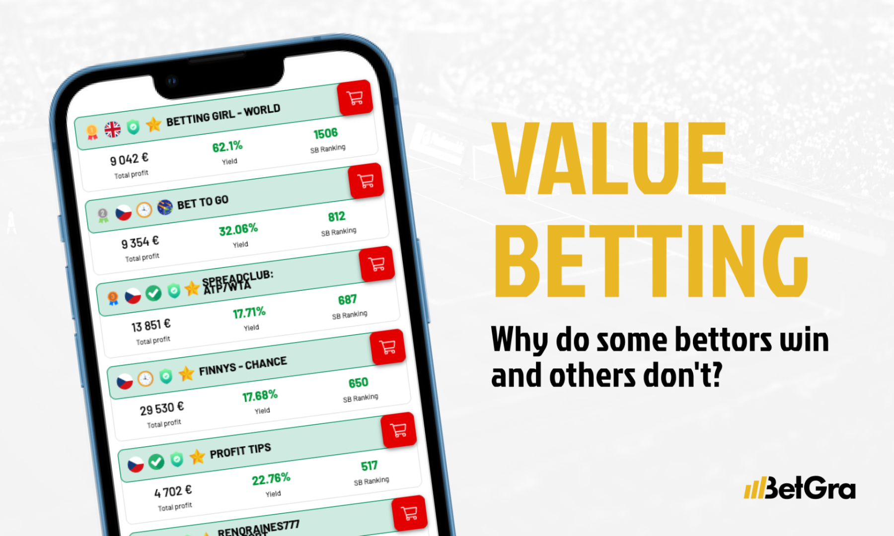 Why do some bettors win and others don't? The concept of value betting